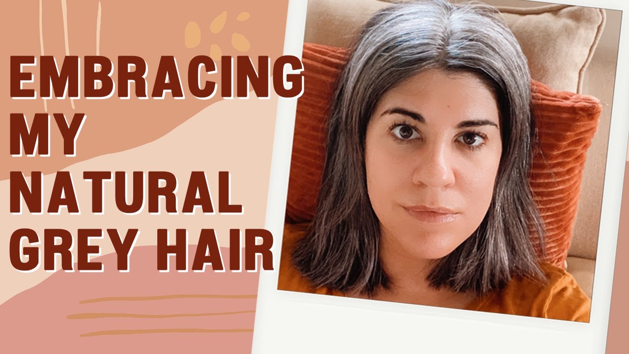 Going Grey Prematurely | Embracing My Natural Grey Hair in my 30s - YouTube