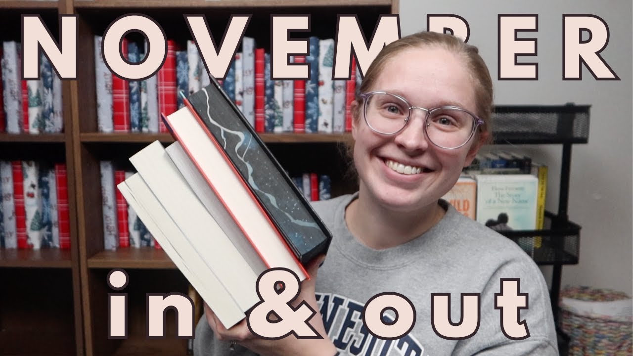 Ноябрь: вход и выход || Рождественский и последний привоз книг!