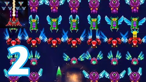 Galaxy Attack : Alien Shooting | Level 9-16 |Gameplay Walkthrough Part  2 (iOS,Android)