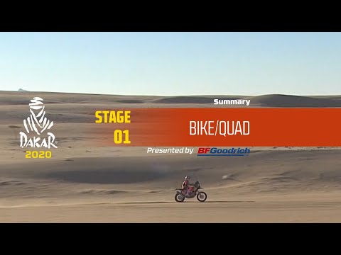 Dakar 2020 - Stage 1 (Jeddah / Al Wajh) - Bike/Quad Summary