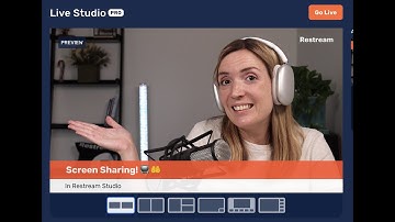 How to share screen in your live stream