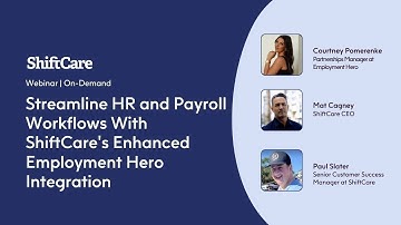 Streamline HR & Payroll Workflows with ShiftCare