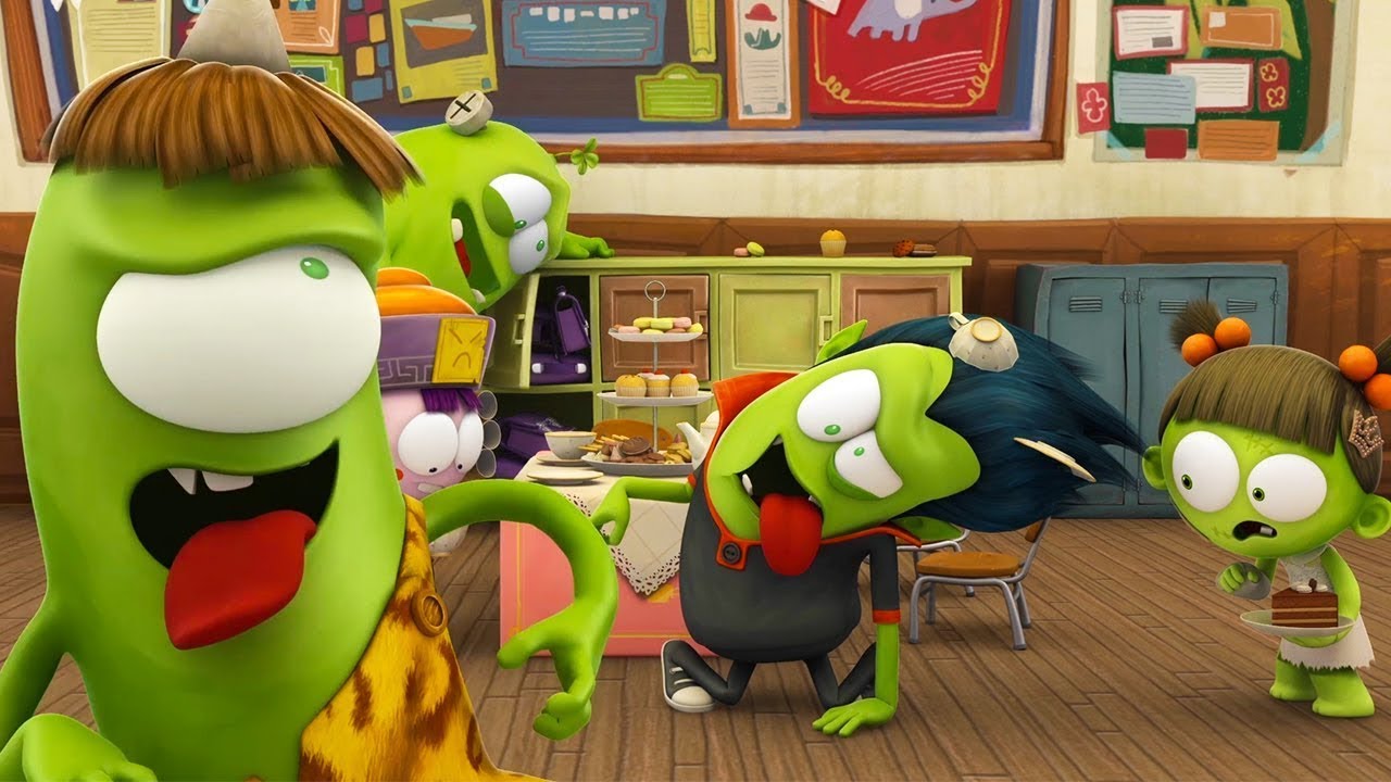 ¡Todos actúan como Zizi! Spookiz Dibujos animados para niños