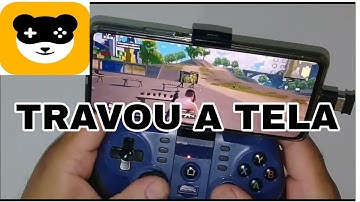 TELA TRAVADA COM PANDA GAMEPAD NO ANDROID 12