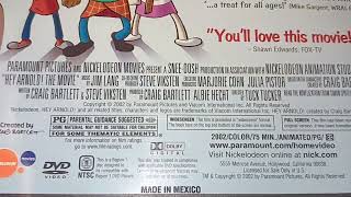 Hey Arnold The Movie Dvd Unboxing.