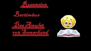 °Rezension°#3  Bartimäus und das Amulet von Samarkand