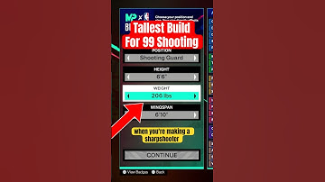 BESTE lengte voor 99-schieten in NBA 2K25? 🤔