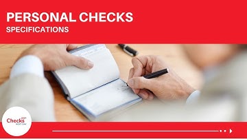 Personal Checks Made Easy: Unveiling the Specifications by ChecksNextDay