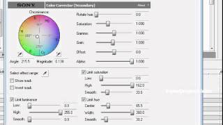 Sony Vegas coloring 22