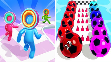 Layer Man 3D Vs Marble Run 3d🔮✅🔮All NEW Update Levels Gameplay MAX564