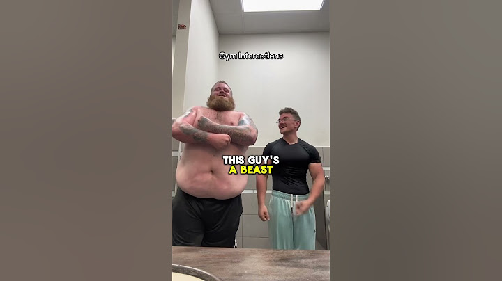 This Guy Crashes Into Frame & Turns Into Gym Bro Moment!