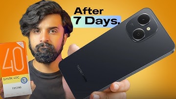 Tecno Spark 40C - Unboxing and Review with Camera Test | Best Mobile under 25000?