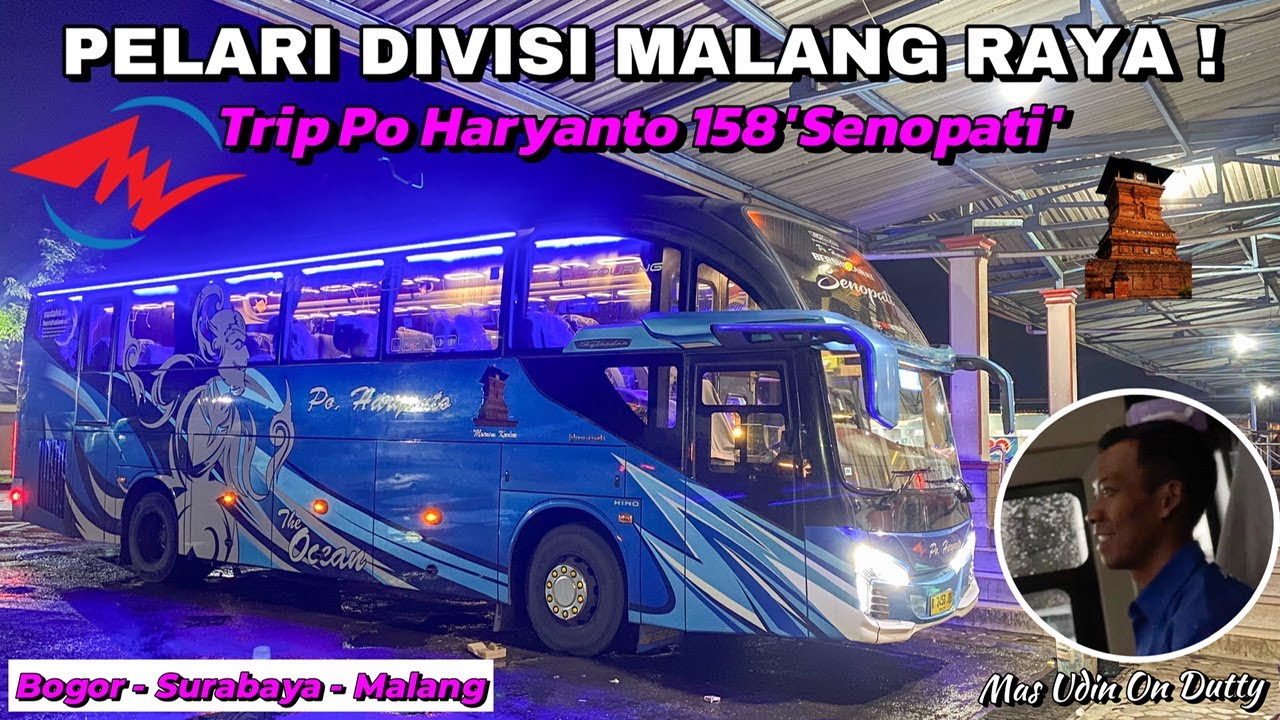 PESONA DRIVER MUDA PO HARYANTO TEAM MALANG RAYA MAS UDIN‼️😎 Trip HM 158 'Senopati'