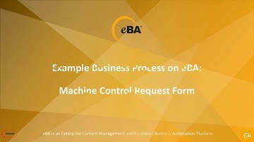 eBA: Example of Business Process- Machine Control Request Form (Cantonese Ver.)