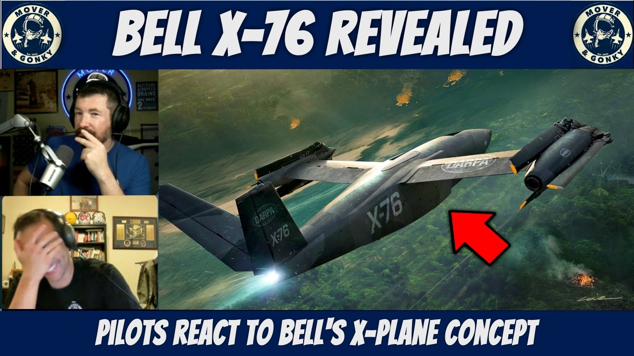 DARPA's New X-76 High-Speed VTOL Aircraft Revealed - YouTube
