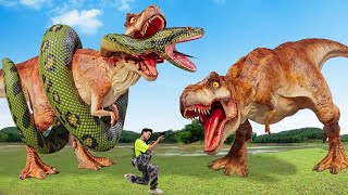 New Hollywood Dinosaur Movie (2023) | Rescue Rexy | T-rex Vs indominus rex | dinosaur | @Ms. Sandy