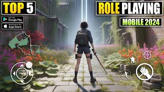 Top 5 Best Role Playing Games For Android | New OPEN WORLD Games 2024
