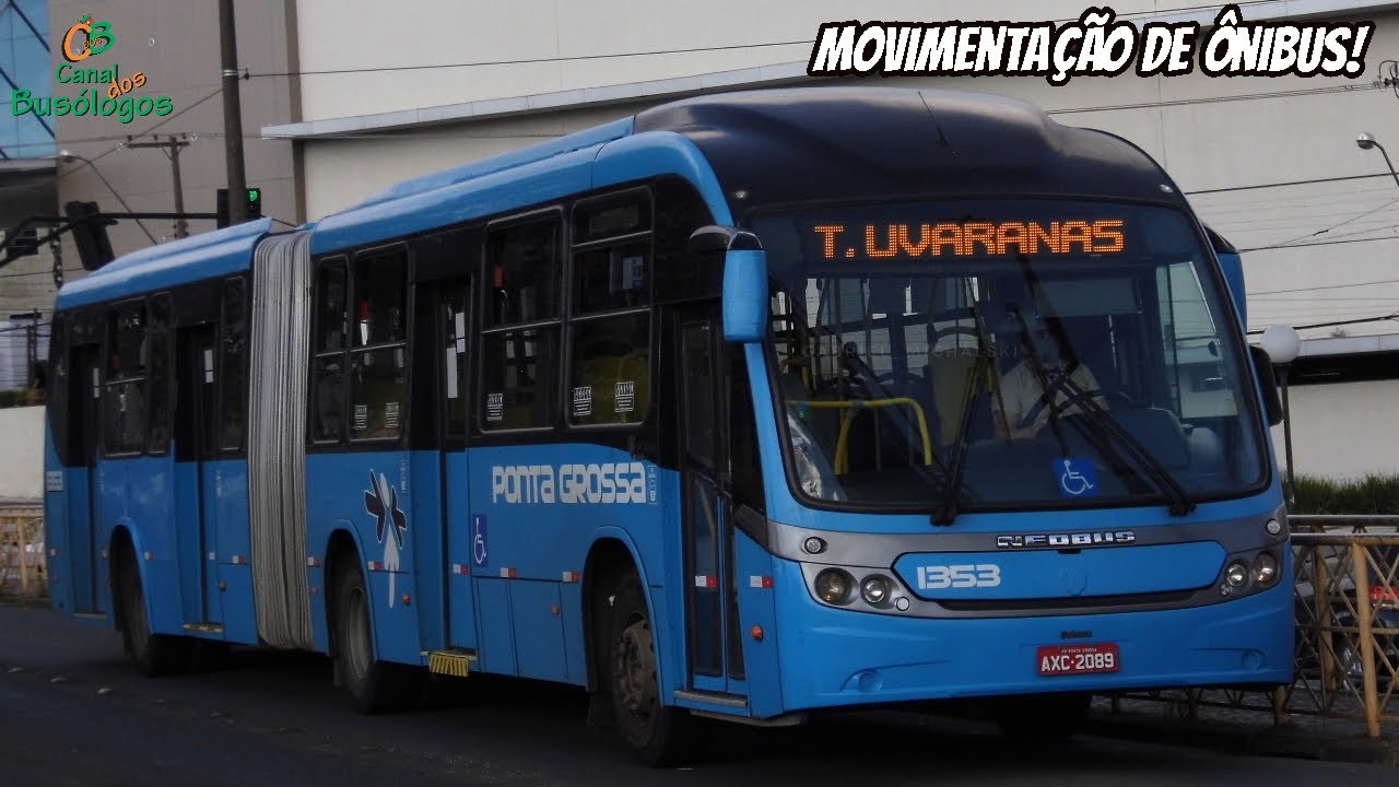 Movimentação de Ônibus - Terminal Central| Ponta Grossa-PR
