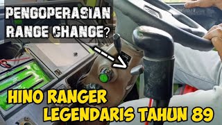 Ngeriview dalam kabin, truck legendaris HINO RANGER tahun 89 tenaga Mantap