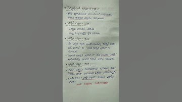 భారతదేశంలో స్వాతంత్ర్యానికి ముందు వివిధ చట్టాలు || Bits for TSPSC & APPSC exams