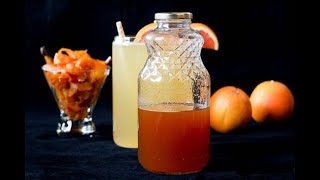 Homemade Orange Syrup - Use it for Juice, Cocktails, Cakes