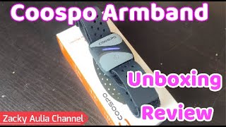 Coospo Armband Heart Rate Monitor HW807 Unboxing & Review