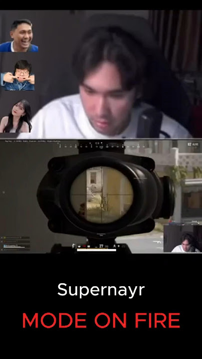 Reaction SuperNayr Mode On Fire Pubg Steam