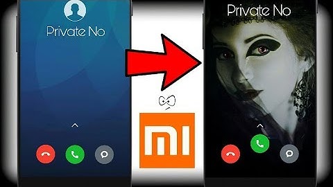How to change Caller Wallpaper of All Incoming/Outgoing Calls on Any Xiaomi Phone .