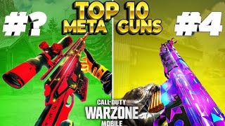 10 BEST Warzone Mobile META Guns