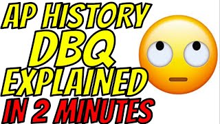 APUSH DBQ Essay Explained in 2 Minutes