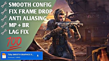 CALL OF DUTY MOBILE | SMOOTH CONFIG CODM | FIX LAG | FIX FRAME DROP