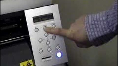 Roland GX-24: Cutter Set Up Part 1 (Video 1/8)