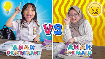 LEIKA ANAK PEMBERANI VS BUNDA ANAK PEMALU 😱 DRAMA PARODI LEIKA VS BUNDA BUKAN TOMPEL