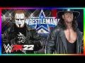 WWE 2K22 - "The Icon" Sting vs "The Phenom" The Undertaker at Wrestlemania