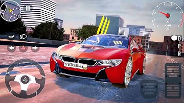 Real Car Parking Master Simulator - Car BMW i8 Driver Multiplayer - Android GamePlay #2