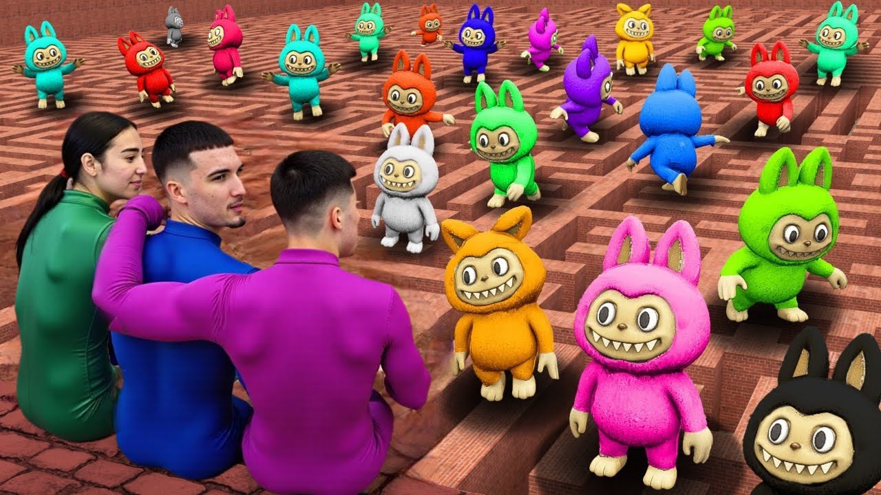 IZGUBILI SMO SE U LABUBU UKLETOM LABIRINTU