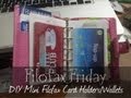 Creative Quickie | Filofax Friday - DIY Mini Filofax Card Holders/Wallets