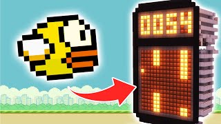 I Made Flappy Bird With Just Redstone