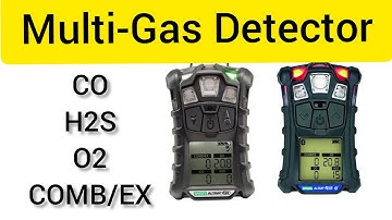 Multi-Gas Detector|क्या होता है और कैसे काम करता है |CO|H2S|O2|COMB/EX|in Hindi