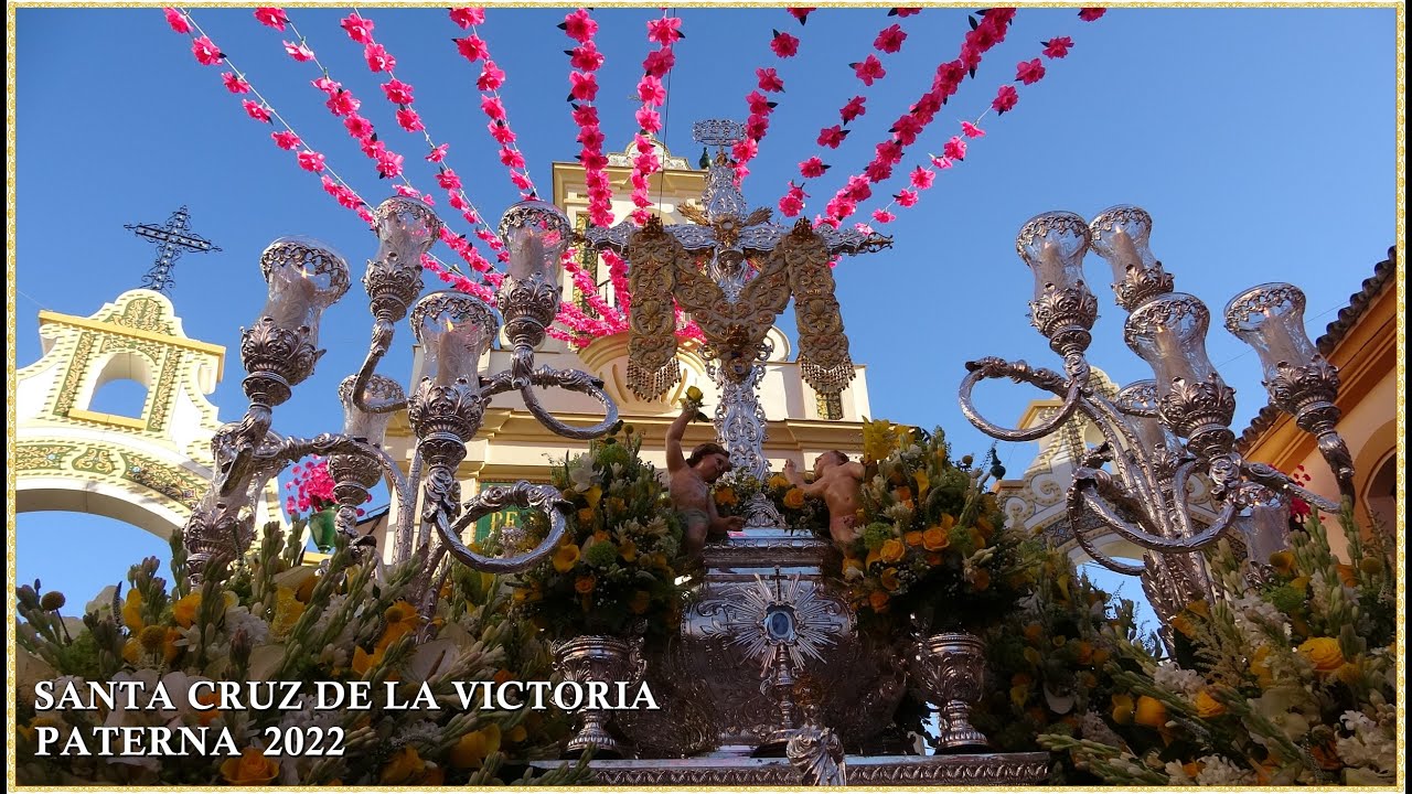4K -  SANTA CRUZ DE LA VICTORIA 2022 PATERNA DEL CAMPO  HUELVA CON LA LEGIÓN