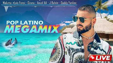 POP LATINO MEGAMIX 2021- Luis Fonsi, Sebastian Yatra, Maluma, Ozuna, Karol G y mas