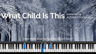 What Child is This - Greensleeves - jazz piano 🎅