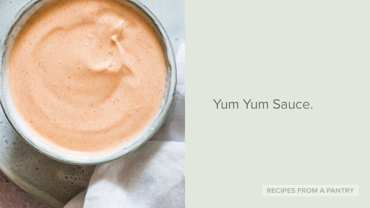 Easy Yum Yum Sauce YouTube
