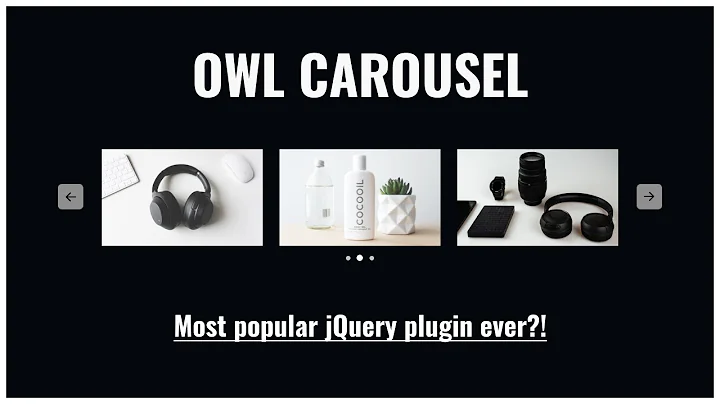 Owl Carousel Slider Tutorial | Most Popular jQuery Slider Ever?!🔥