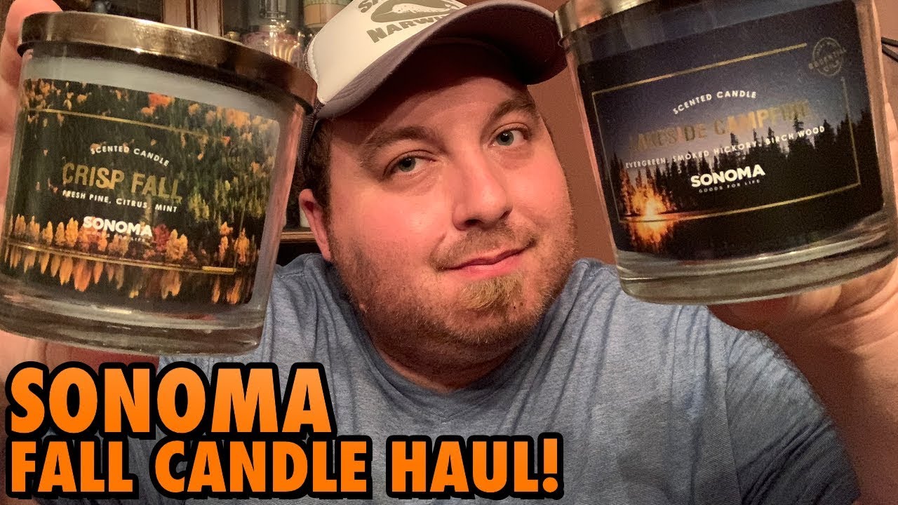 Sonoma Candle Fall Haul Kohl's Candles Fall 2019 YouTube