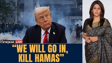 Trump vs Hamas LIVE: Trump Threatens to "Kill" Hamas if Gaza Violence Continues | Israel Gaza Peace