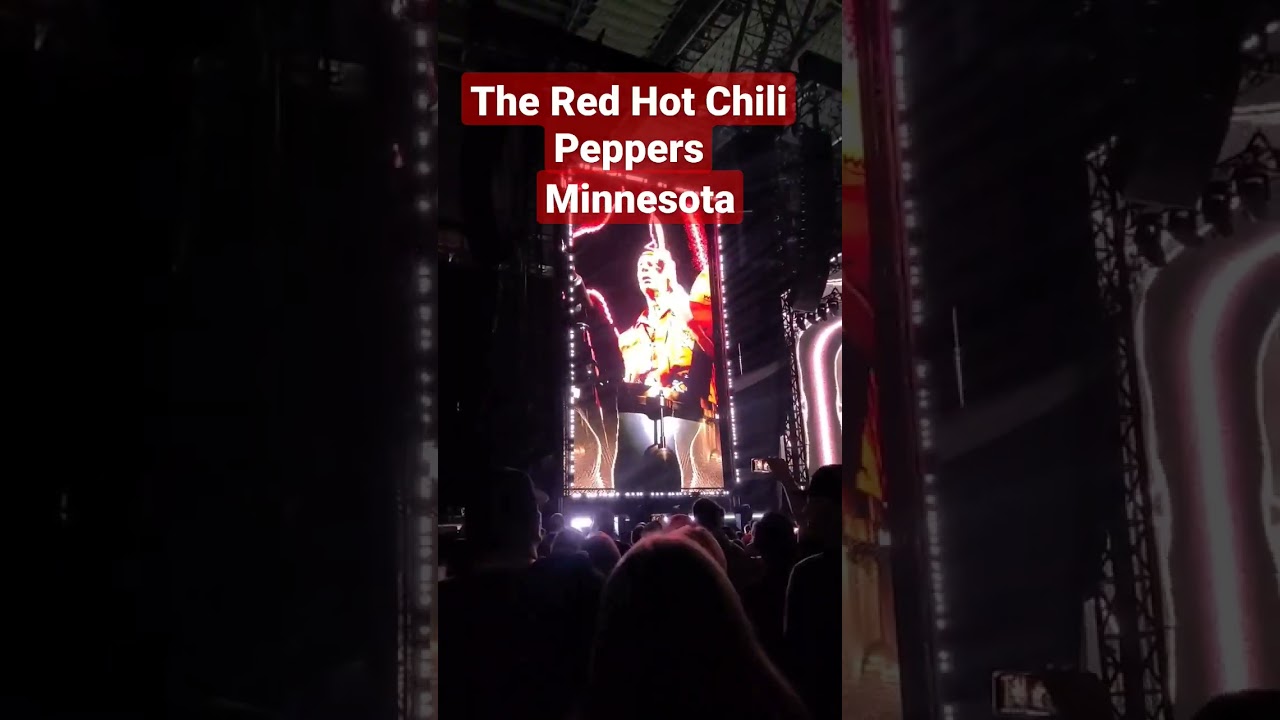 The Red Hot Chili Peppers Minnesota #youtubeshorts #minnesota