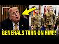 TOP Generals TURN ON Trump IN PUBLIC to STOP WAR!!!