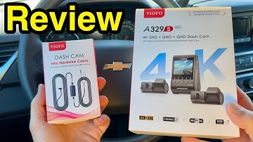 24/7 video recording 3-channel 4K dash camera - setup & review (Viofo A329S)