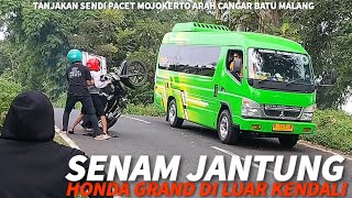 HONDA ASTREA TERBANG BIKIN SOPIR MELONGO || TANJAKAN SENDI PACET ARAH CANGAR